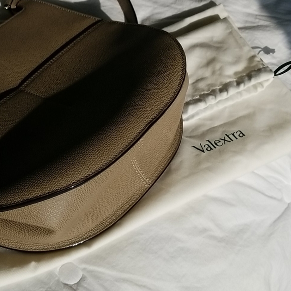 🎉Host Pick✨️ Valextra Leather Small Weekend Hobo Bag - Picture 9 of 16